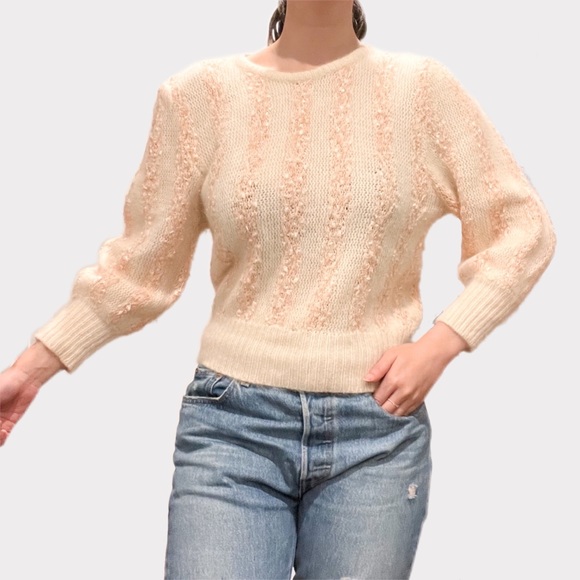 VINTAGE ROMANTIC ACADEMIA VIBES SWEATER - Picture 2 of 4